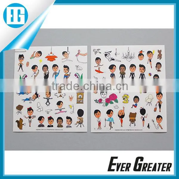 Customized Decorative Vinyl Sticker Kids Sticker Waterproof Cartoon Vinyl PVC Sticker photo-2