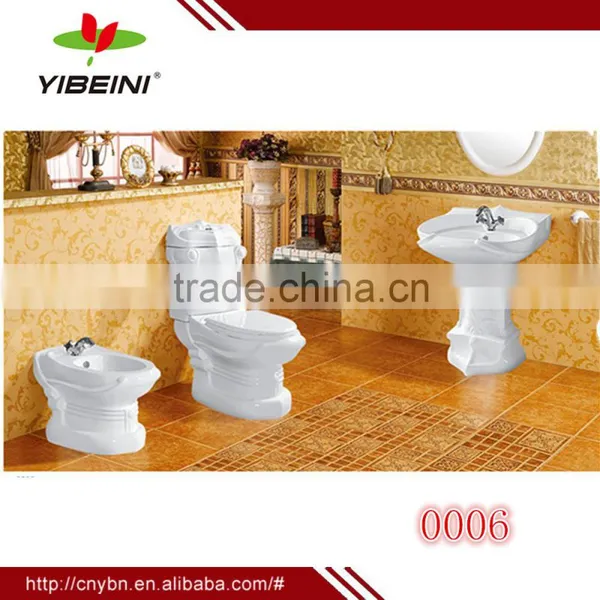 Sanitary Ware Bathroom Set Two Piece Toilet