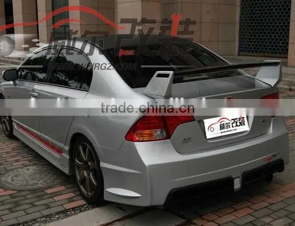 vehicle parts ABS for CLS-HD046 universal car spoiler for CIVIC SPORT
