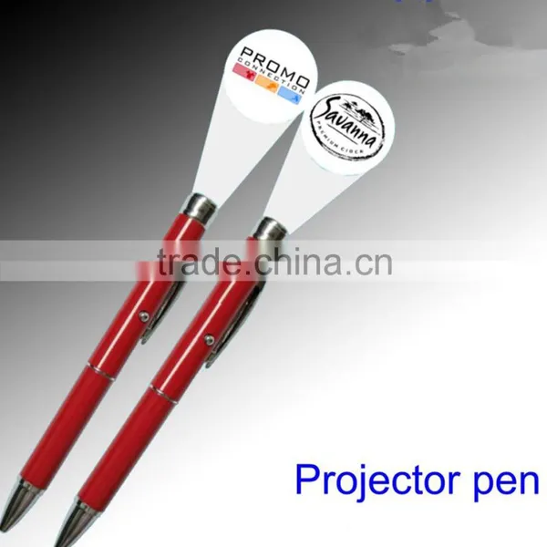 High Quality Led Projector Pen , Metal Pen With Customize Logo photo-3