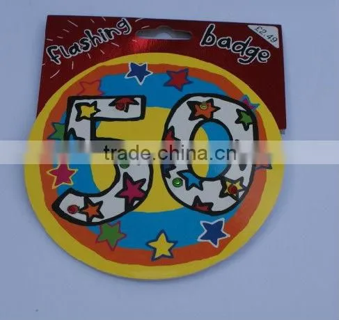 2016 Big Round Flashing Badges photo-2