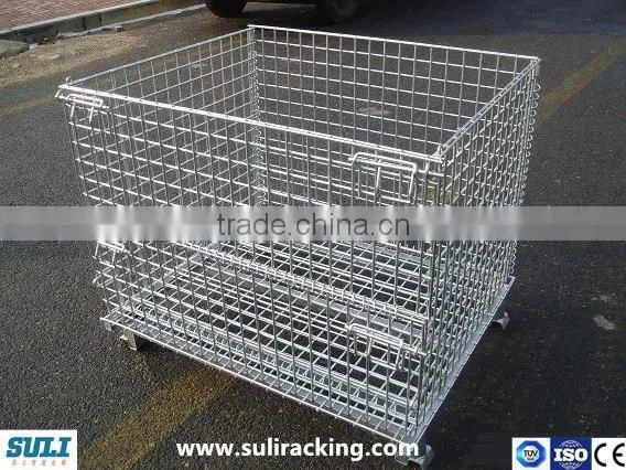 Stainless Steel Welded Wire Mesh Storage Cage photo-5