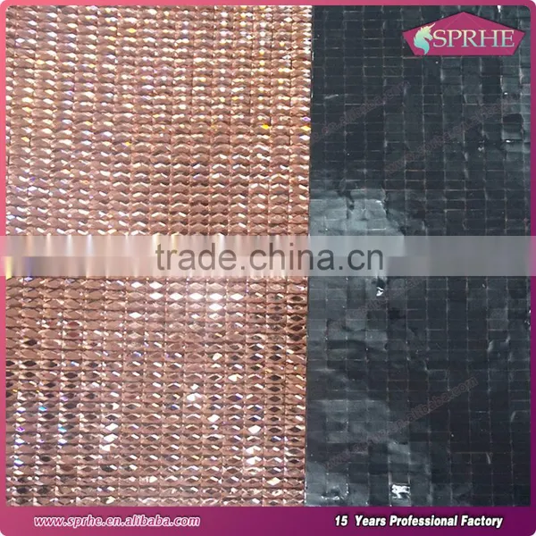Wholesale Hotfix Rhinestone Mesh Sheet Trimming photo-2
