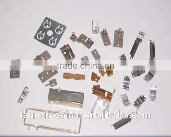 Stamping Zinc Metal Shelf Clips Products Detector Metales photo-5