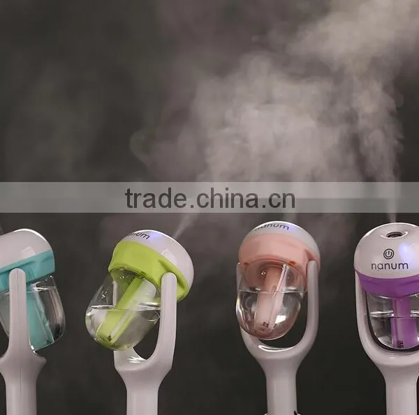 Korean Ultrasonic USB Humidifier Air Water Aroma Diffuser,mini Portable Bottle Cap Air Humidifier With Usb photo-3