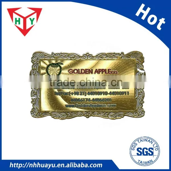 Stainless Steel Brassl Name Card photo-2