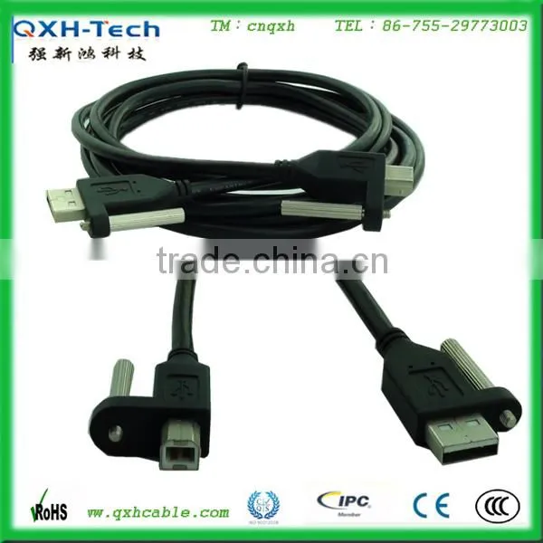 Computer to Computer Usb Cable Usb Computer Cables am to bm With Screw