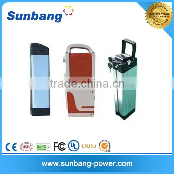 Customized Capacity 24V 30Ah Type E-bike Lithium Battery Pack