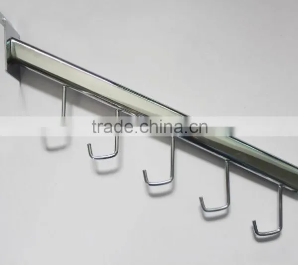 Chrome Metal J Shape Display Hook for Hanging Bag photo-2