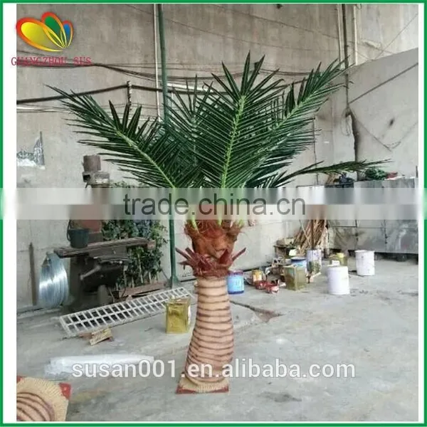 SUS Artificial Coconut Palm Tree Fiberglass Artifcial Coconut Tree photo-2