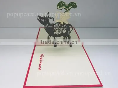 Herd Boy Greeting Pop up Card photo-3