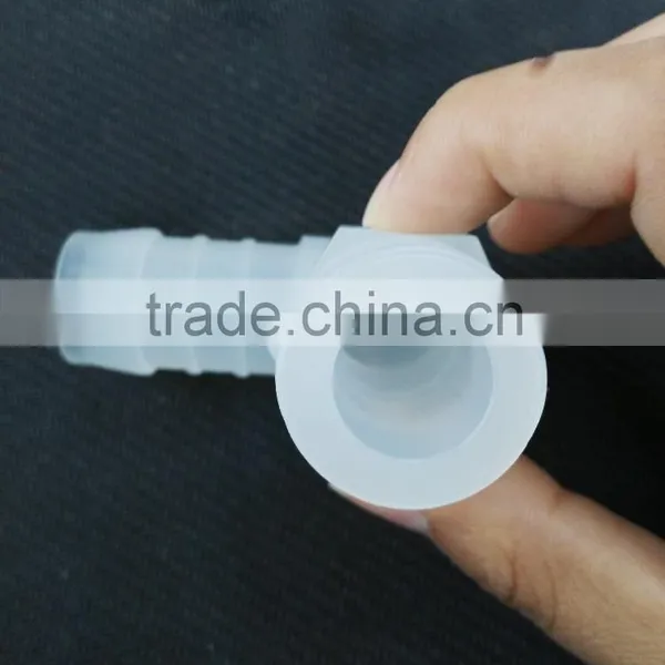 High Quality PP/PC/ABS Transparent Clear Angle Droit Pipe Connection Plastic Tubes photo-2