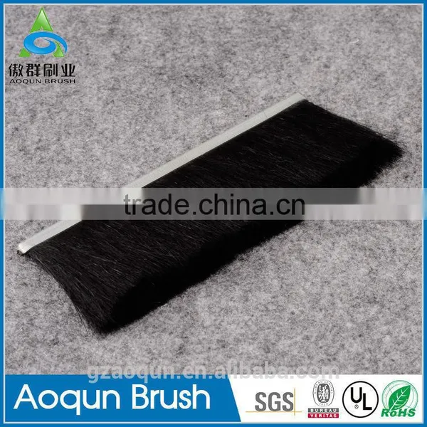 Flexible Horse Hair Weather Stripping Brush for Sliding Door Bottom Sealing photo-3