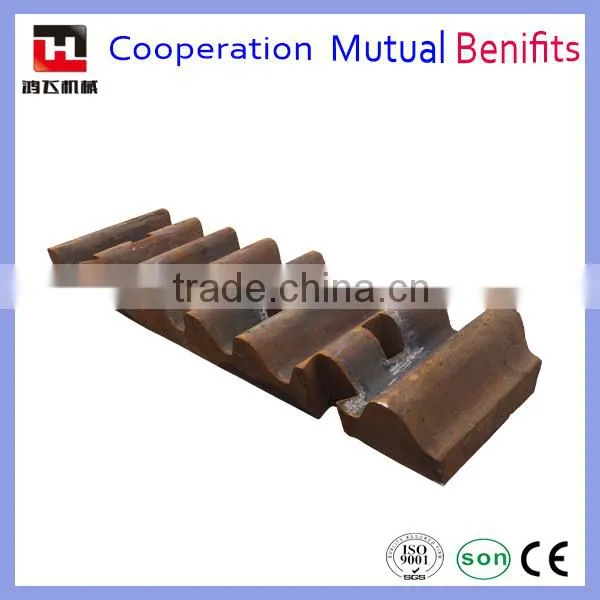 High Manganese Chrome Material Jaw Crusher Spare Parts Jaw Plate Wearing Spare Parts 1200*1500 Jaw Crusher Plate Supplier's Choice