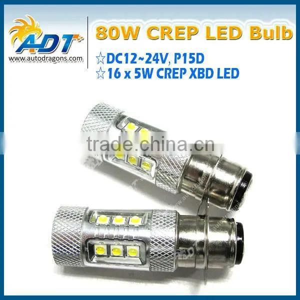 High Bright LED Lamp, P15D 80W LED Bulb photo-2