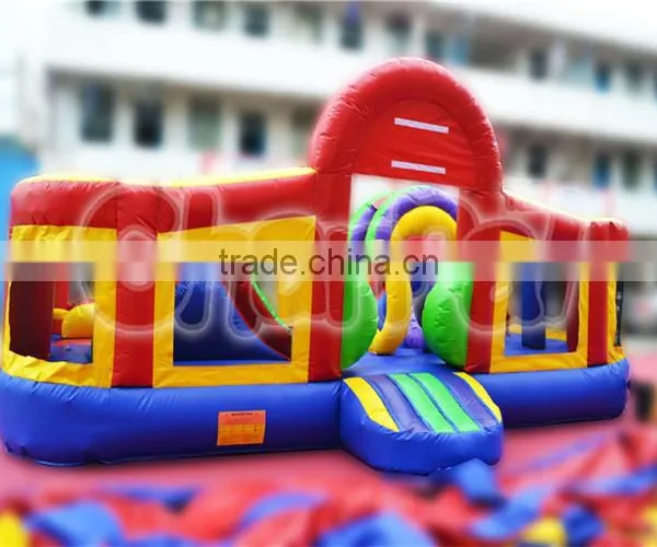 Cheap Attractive Inflatableobstacle Course for Children for Sale photo-2