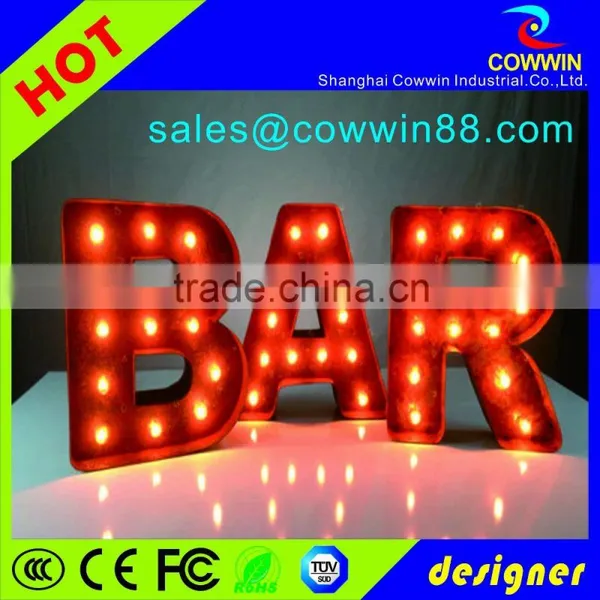 LED Lighted Marquee Sign Metal Alphabet Letter Cheap Price photo-2