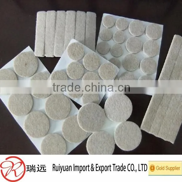 2016 Hot Products Adhesive Scratch-resistant Felt Furniture Pads