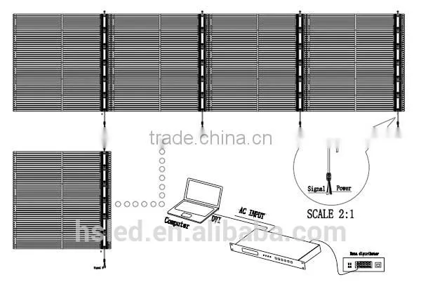 Hot Sales Factory Price Smd Strip Led String Curtain