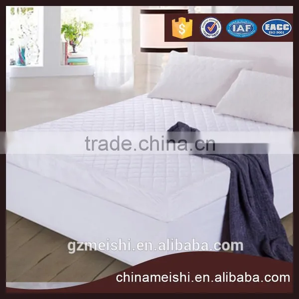 Supper Cheap Quilted Polyester Waterproof Mattress Protector/mattress Cover/mattress Pad for Hotel /home