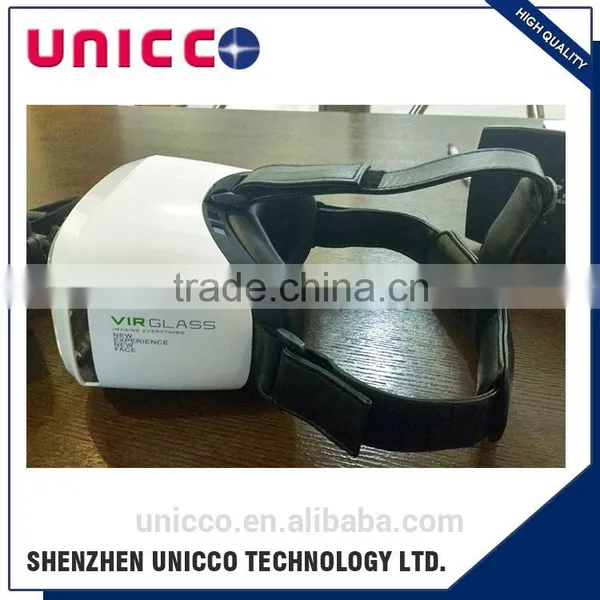 2016 Virtual Reality VR Mobile Phone 3D Glasses 3D Movies Games With Resin Lens For 3.5-6.0 inch phone