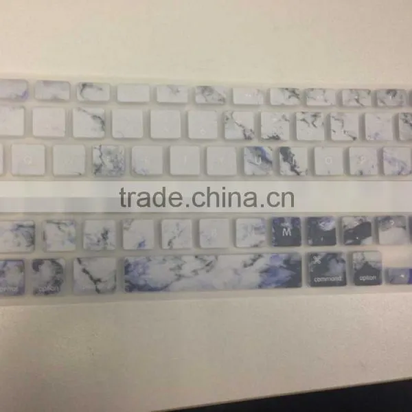 marble pattern Custom membrane keyboard for marble macbook