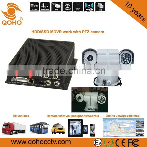 SSD 8-channel Vehicle Mobile Dvr ,3g Wifi Gprs Gps Mobile Dvr photo-5