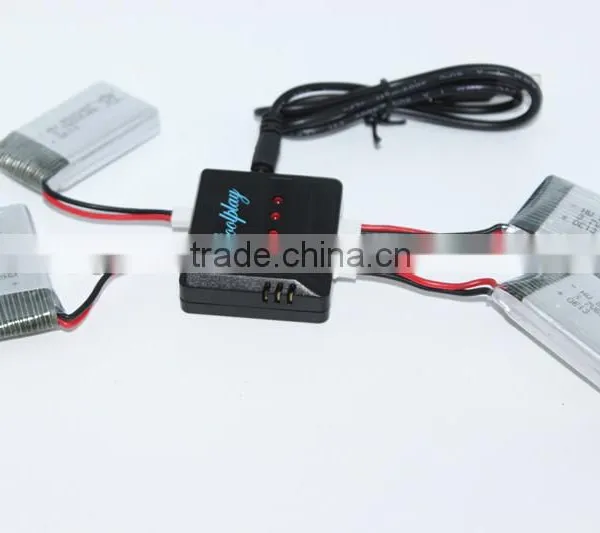 2016 Quadcopter High Rate RC Airplane Li-po Battery for RC Model 4*Lithium Battery + Balance Battery Charger photo-4