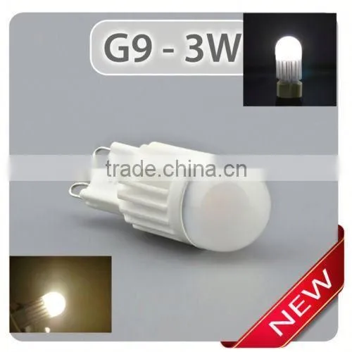 China Factory Price Ceramic pc 360 Degree g9 Led Light Bulb photo-4
