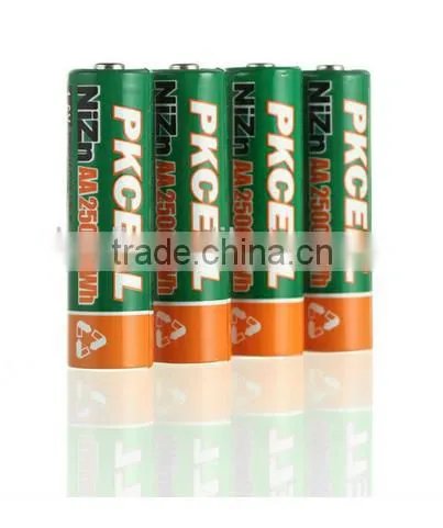 Ni-Zn 1.6V AA 2500mwh Pre-charged Rechargeable Battery photo-2
