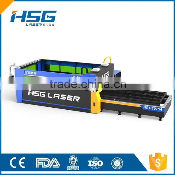 2016 New 3000x1500mm Double Bed Fiber Laser 1000w for Thin Metal Cutting Machine photo-2