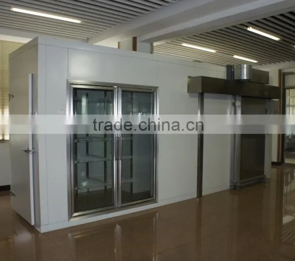 Supermarket Glass Display Freezer Room photo-6