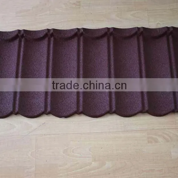 Colors Classical And Roman Type Stone Coated Roof Tile photo-4