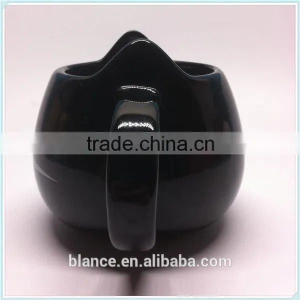 New Products Ceramic Full Black Cat Mug 3d Coffee Cup photo-3