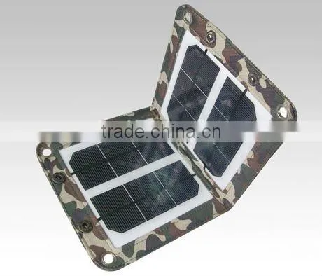 LQ- High Efficiency Solar Panel / 6W Folding Solar Charging Bag / Fashion Folding Purse Type Solar Energy Bag photo-2
