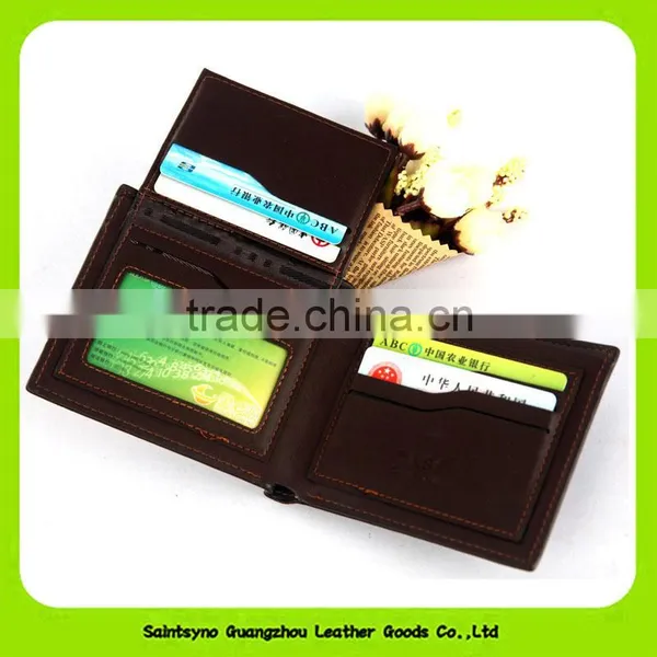 16921 2016 OEM Customized Genuine Leather Wallet photo-5