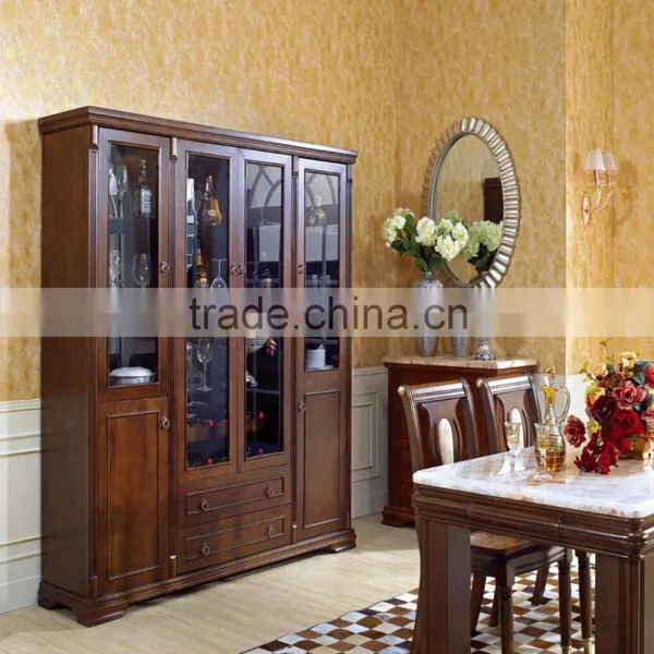 Antique Wooden Wine Cabinet photo-4