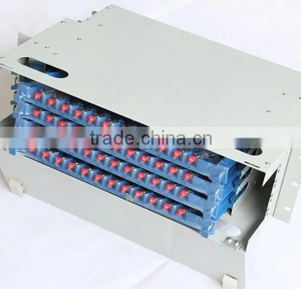 48 Core 19 Inch Odf Fiber Optic Patch Panel / Optical Fiber Distribution Box photo-4