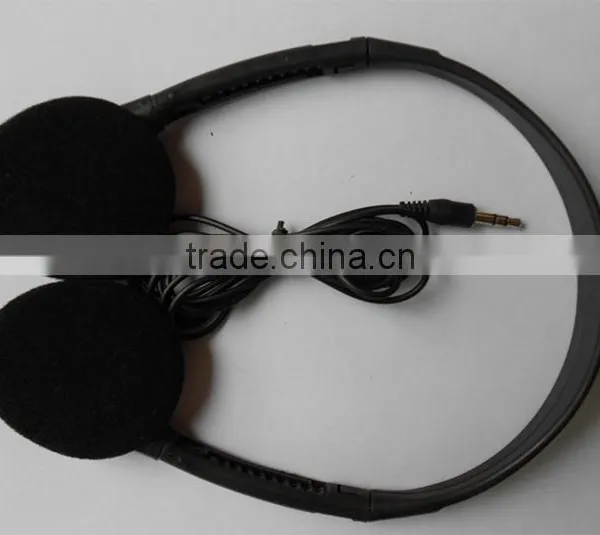 Headband Style Cheap Disposable Bus Headphones Manufacturer photo-4