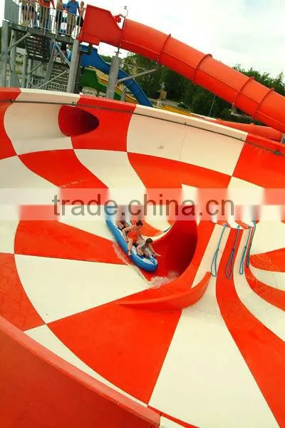 2016 Hot Selling Funny Super Behemoth Bowl Slide Fiberglass Water Park Amusement for Sale photo-3