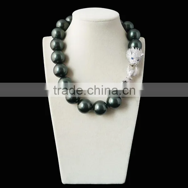2016 Fashion Natural South Sea Shell Pearl Necklace Luxury Woman photo-3