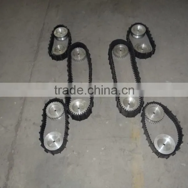 Robot Rubber Tracks,rubber Tracks for Robot,small Rubber Tracks photo-2
