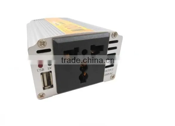 High Quality Cigarette Lighter Power Supply 100W 12V DC to 220V AC Car Power Inverter Adapter With USB Charger Port photo-3