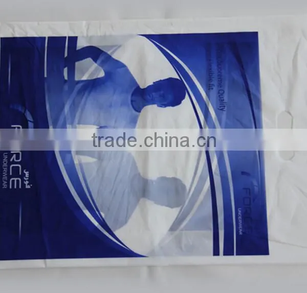 Die Cut Punch Hole Handle Plastic Bag photo-2