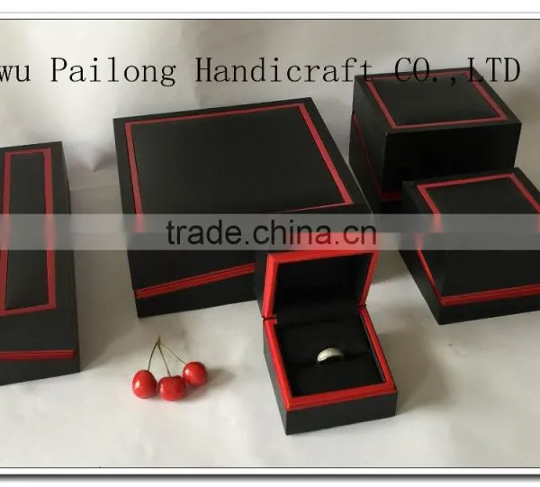 China Factory Wholesale Plastic Material Jewelry Box Custom Packaging Box for Necklace, Earring,bracelet and Ring photo-2