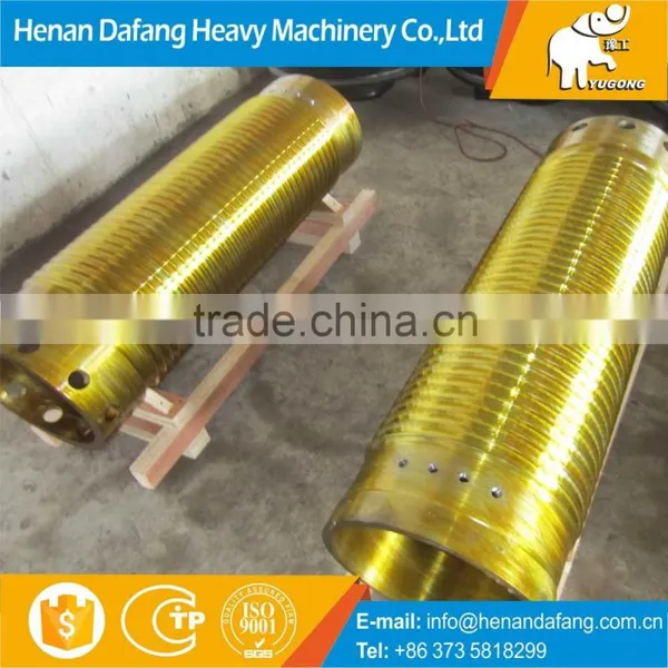 @@Materrial Handling Machined Steel Crane Drum, Gantry Crane Electric Motor Cable Reel Drum