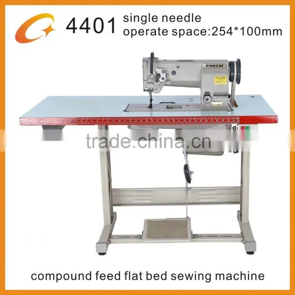 4401 Flat Bed Heavy Duty Compound Feed Lockstitch Sewing Machine Series
