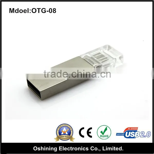 New Design Otg Usb Flash Drive,OTG Usb for Smartphone&PC Thumb Pendrive Memory Stick(otg-08) photo-4