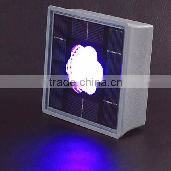 Outdoor Waterproof Swimming Pool Edge Led Solar Brick Light