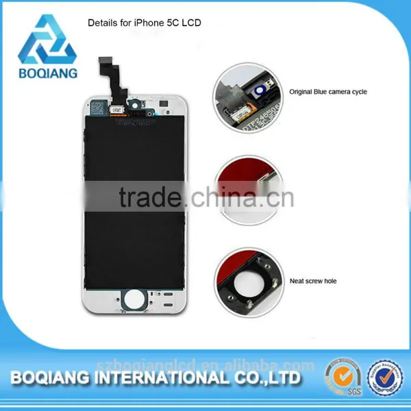 2015 Import Smartphone Accessory Small Digital Display Screen LCD Screen for Apple IPhone 5c LCD Black